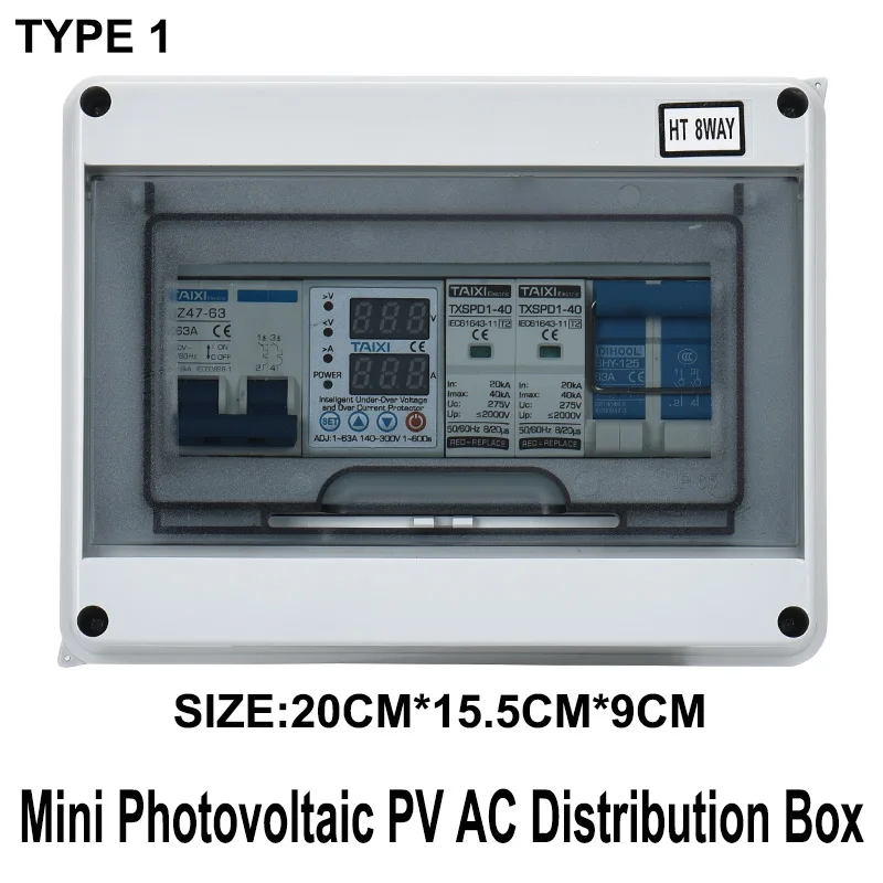 mini fotovoltaico pv ac caixa de distribuicao 01