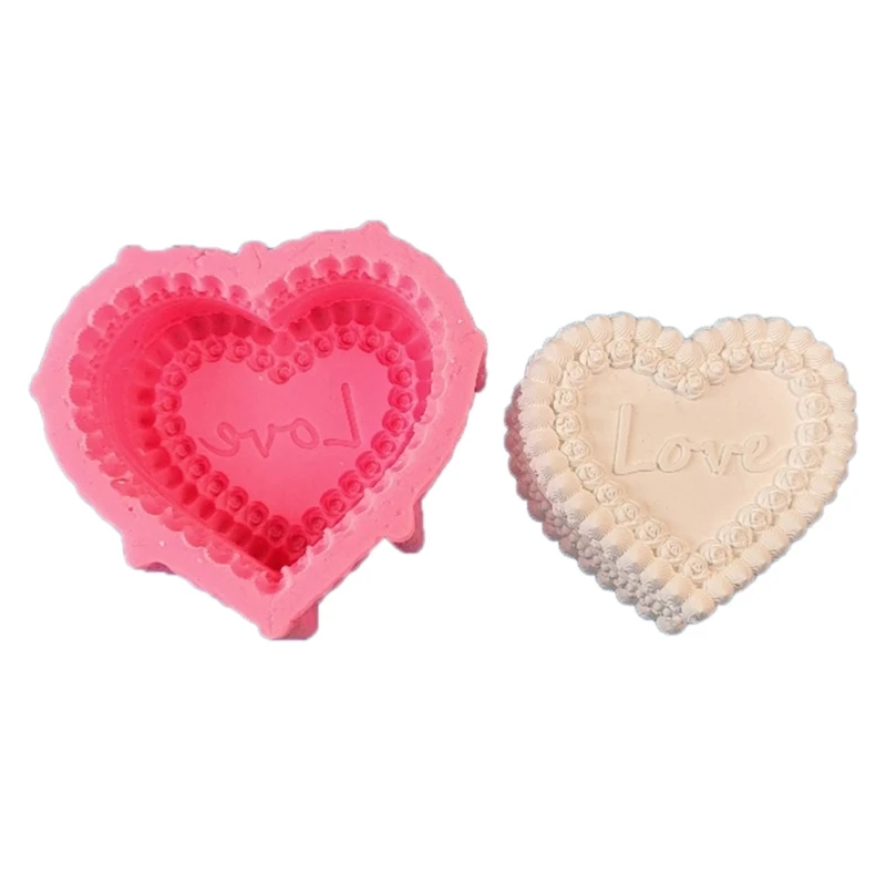 

Molds Love Heart Silicone Molds Casting Molds Soap Molds Baking Moulds Cake Decorating Tool Baking Supplies F1CC