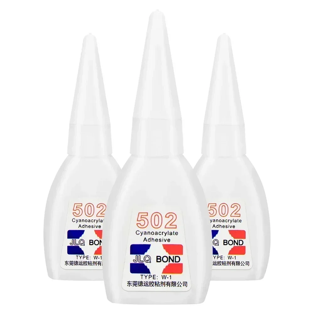 502 Super Glue Cyanoacrylate Adhesive for Leather Rubber Wood Metal Super Glue Acrylate Glue