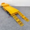 1/14 RC Metal 4 Axles Full Trailer Tail-board for Remote Control Tractors Trucks Dumper Cars Model Toy with Battery TH23496 5
