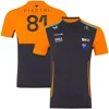 New F1 Race Car Lando Norris Team T-shirt McLaren Extreme Sports Racing Suit Breathable Sports Men Short Sleeved Women Tees Tops 6