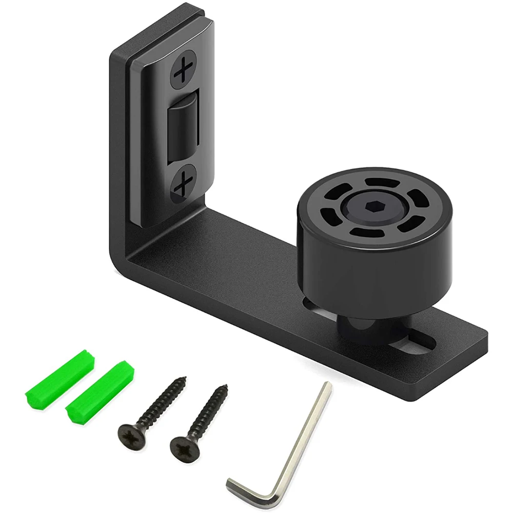 Sliding Floor Guide Adjustable Door Stopper for Bottom Ground Guide Sliding Barn Door Floor Roller sliding barn door guide