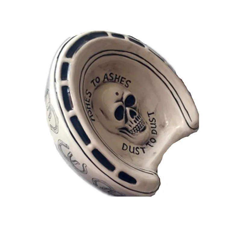 NEIGHBORHOOD SKULL ASHTRAY NBHD SCULPTURES CREATIVE CERAMIC