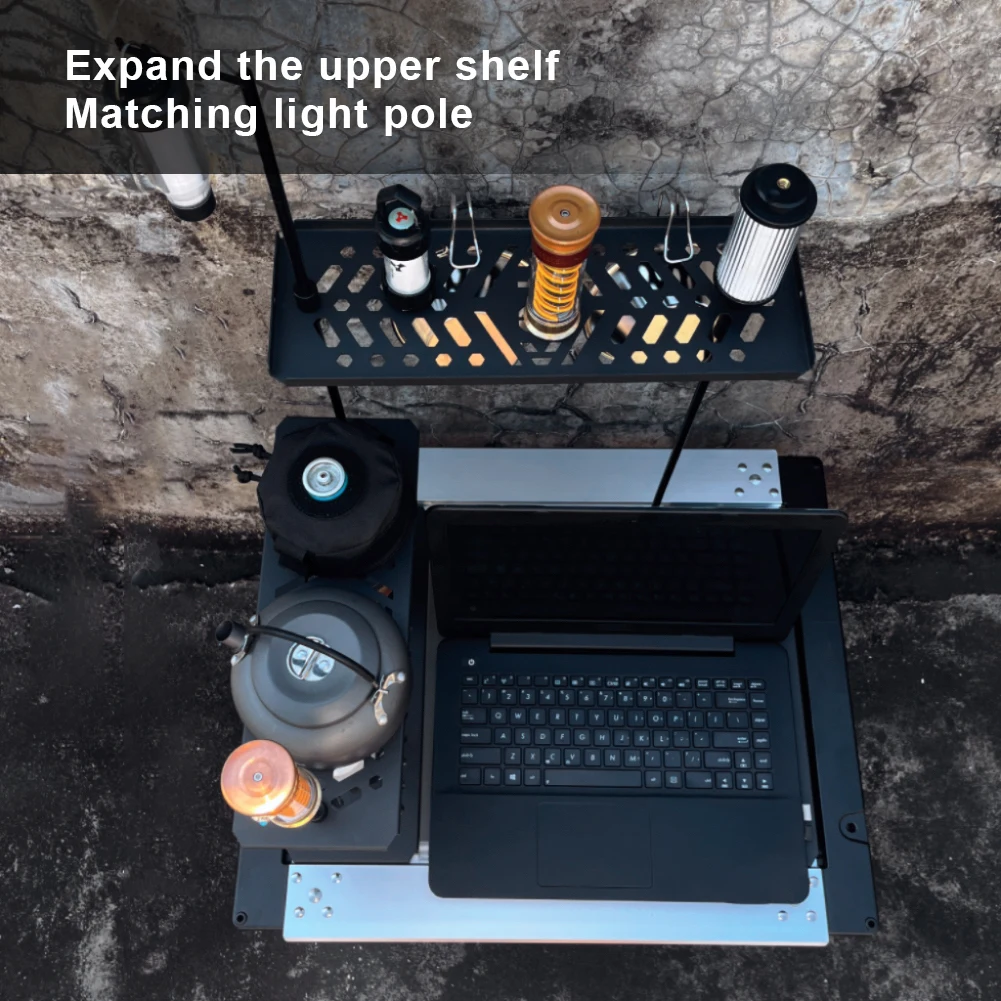 Camping IGT Table Board Aluminum Alloy BBQ Picnic Table Plate Multifunctional Portable Table Unit Plate IGT Table Accessories