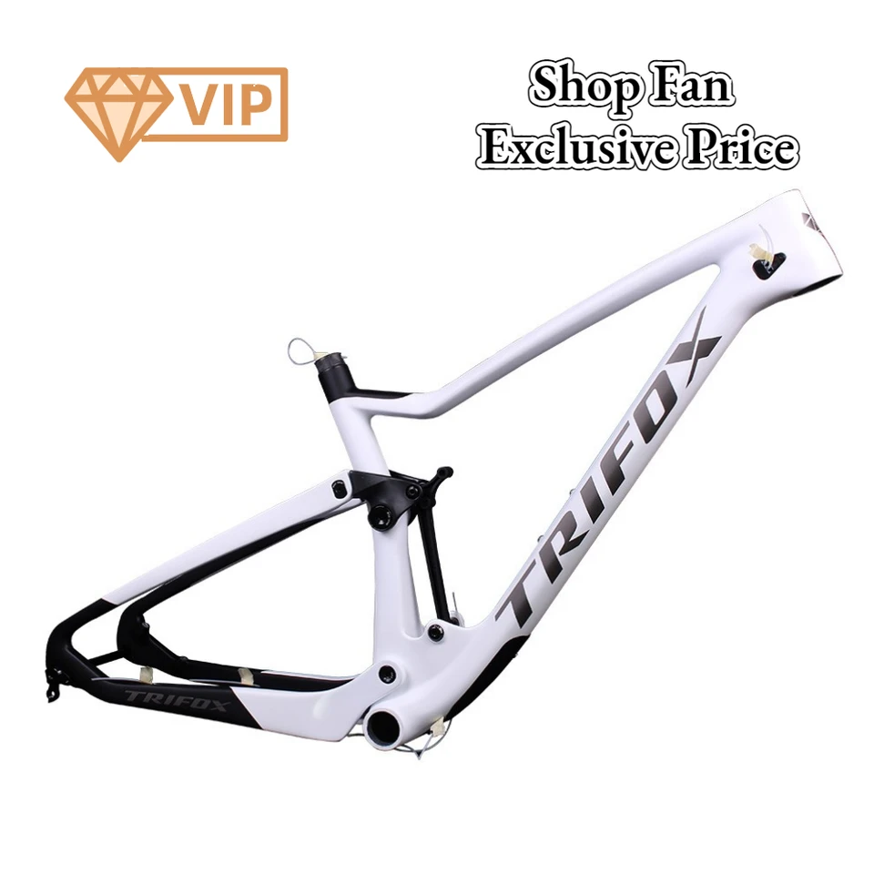 TRIFOX 29er Full Suspension T1000 Full Carbon Fiber MTB Frame