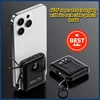 66W Super Fast Charging with Its Own Cable Power Bank 20000mAh Large Capacity and Small Mobile Power Supply 3