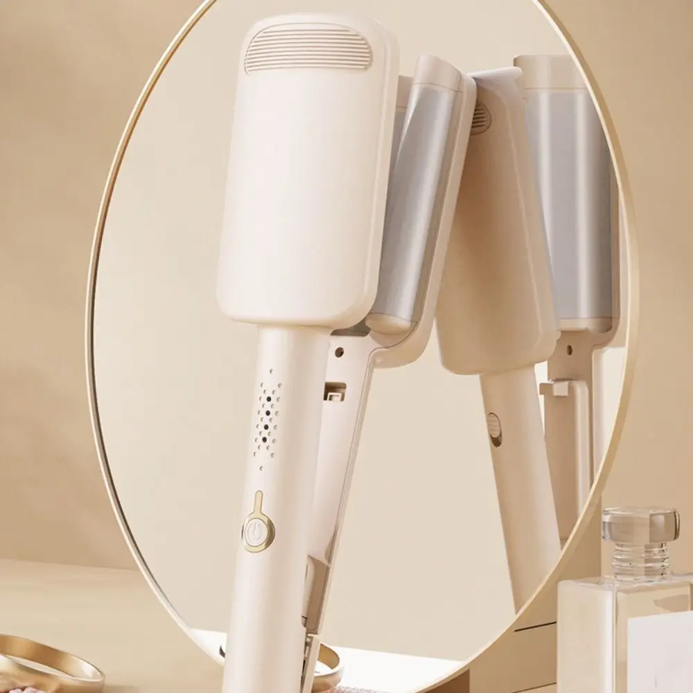 32mm Deep Wave Hair Curler 4 Temperature Adjustable Rotating Electric Hair Curling Iron Anti-Scald Fast Heating