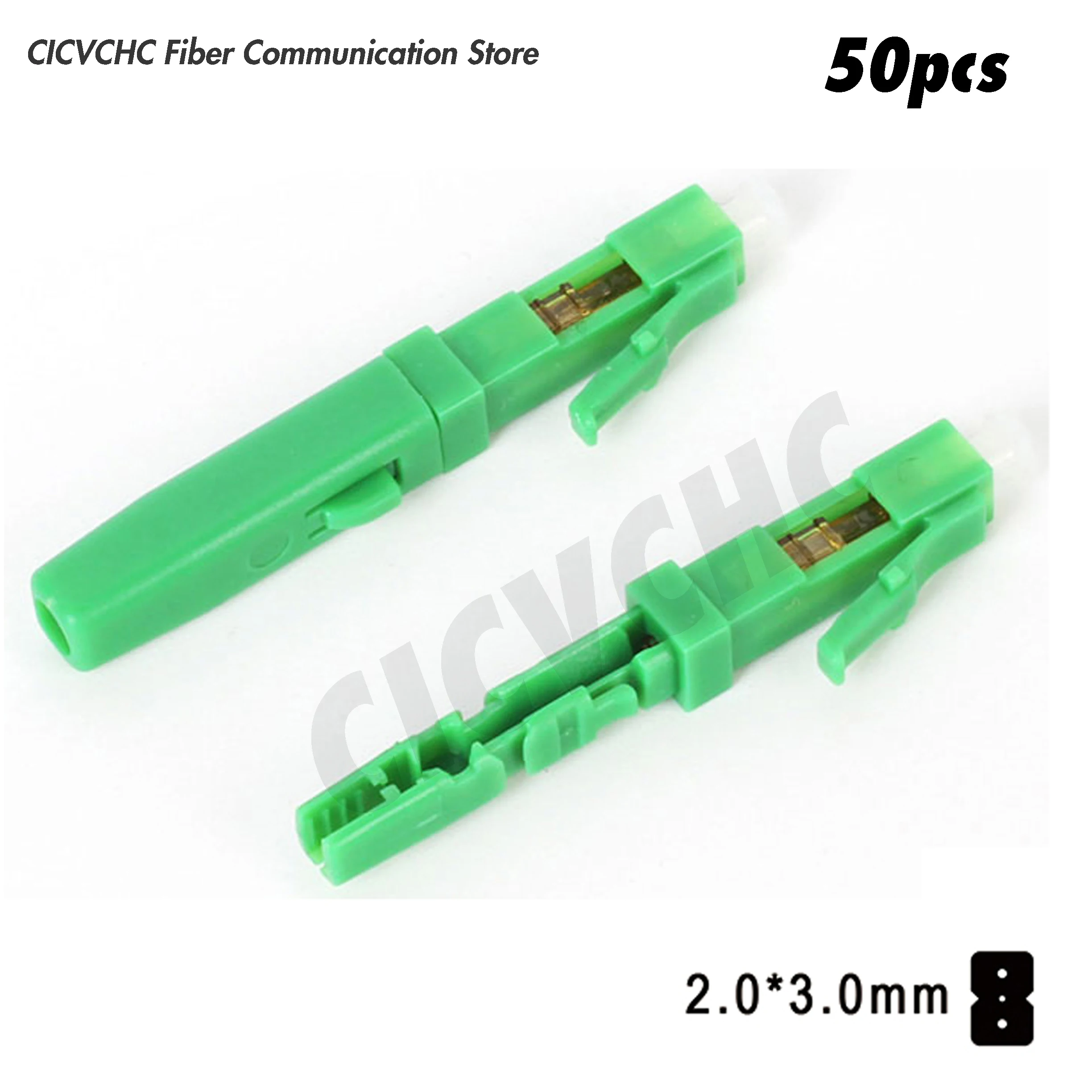 50pcs or 5pcs LC/APC Field Installation Connector Fast Connector for 2.0x3.0mm Drop Cable