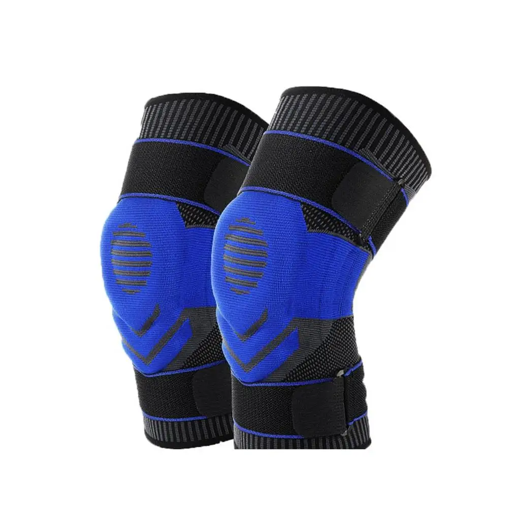 

2Pcs Knees Sleeves Soft Comfortable Shockproof Knee Pads Multifunctional Brace Protectors Running Men Sporting Gift