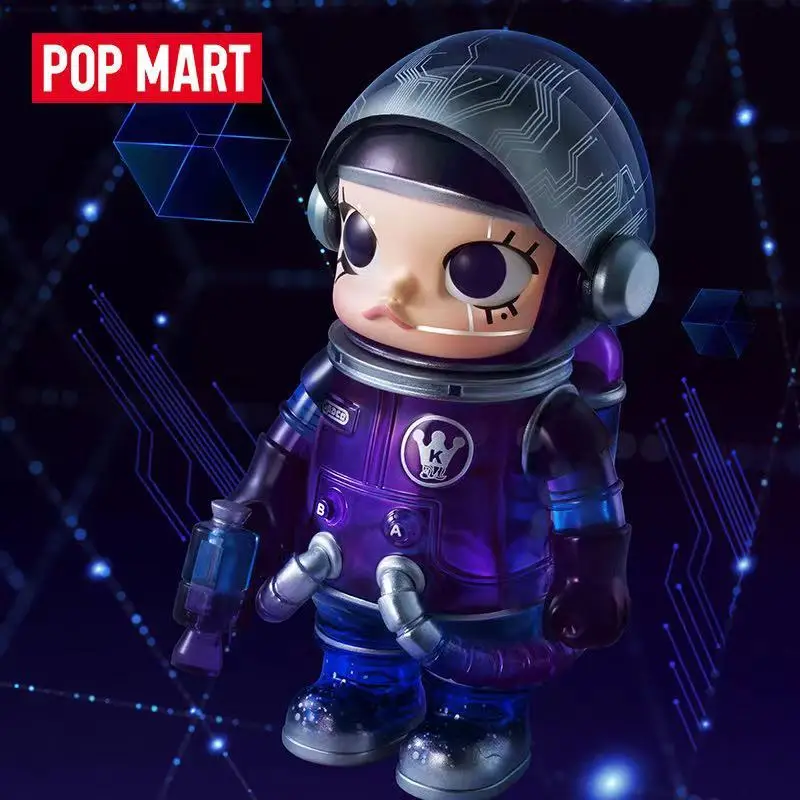thumbnail image 1 of POP MART MEGA COLLECTION 100% SPACE MOLLY SERIES Mega 2 Blind Box Toys Doll Cute Action Figure Desktop Ornaments Gift, 1 of 5