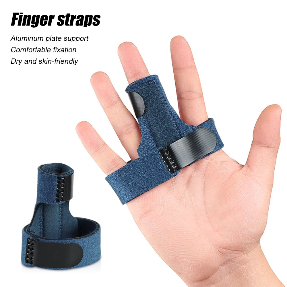 1 PCS Trigger Finger Splint, Adjustable Finger Support Brace Bonus Fastening Tape for Alleviating Finger Locking,Popping,Bending