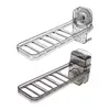 U6XB Suction Cup Clothes Hanger Foldable Hanger with Suction Cup Retractable Wall Mounted Clothing Drying Rack 1