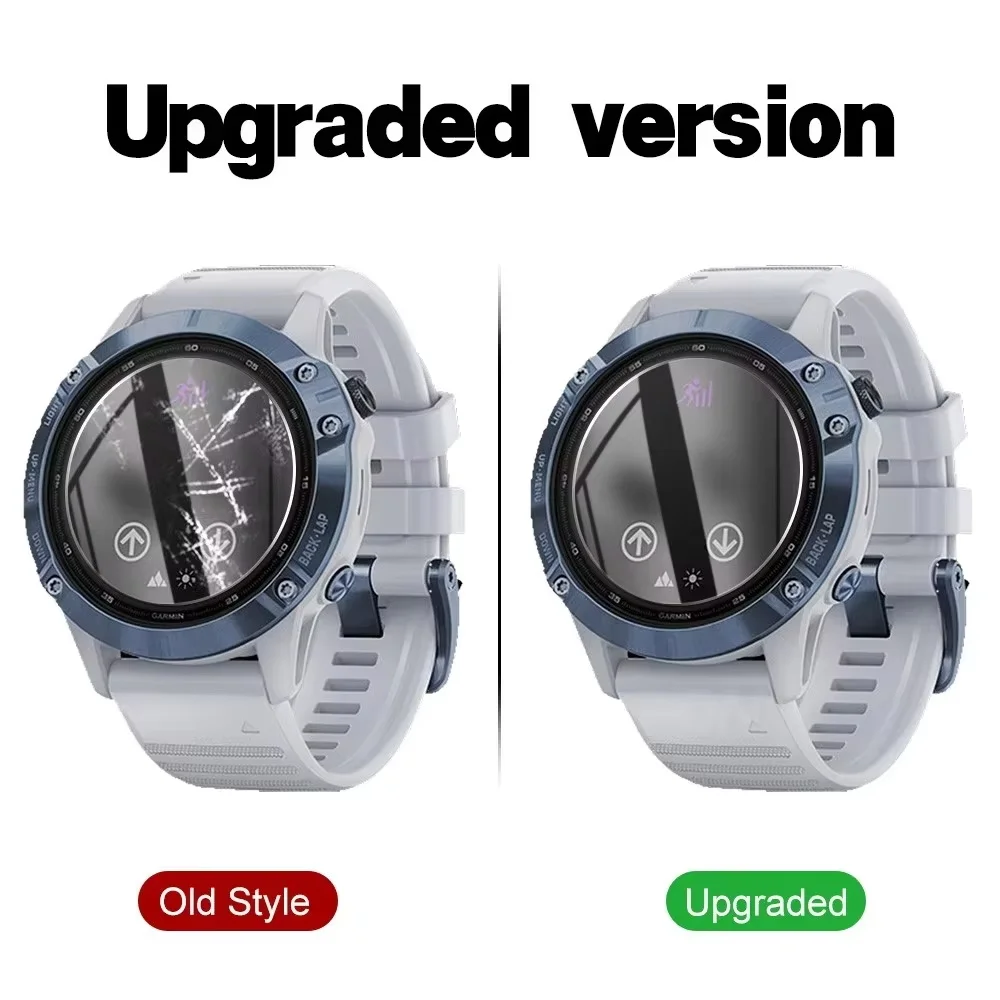 Premium Tempered Glass Screen Protector Film for Smartwatches - 3 Pack