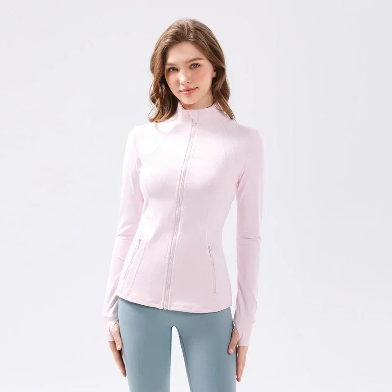 Lemon Women Clothing Yoga Tops Sportswear Golf Wear Gym Long Sleeve Jacket Outdoor Jogging Women's Define Jacket Sport Outfit