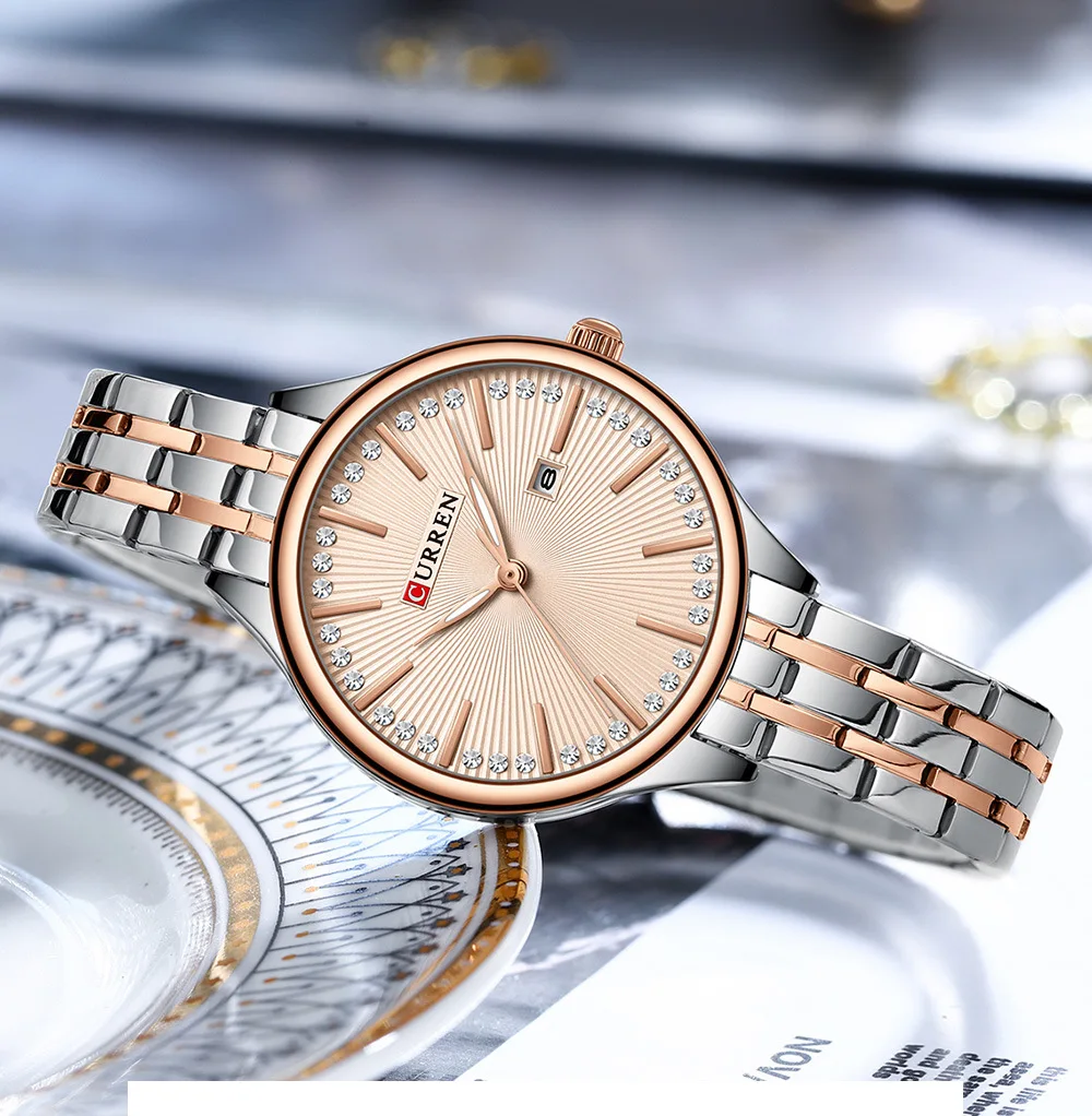 CURREN 9099 Women&rsquo;s Quartz Watch 12