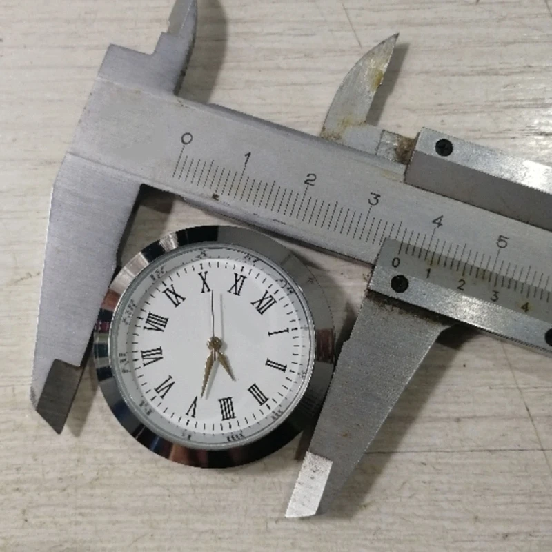 Quartz Clock Movement Clock Round Clocks Head Insert Classic Clock Craft for Women Men Wearing Watch Replacement Part Supplies wall clock movement,quartz clock movement,watch repair tools