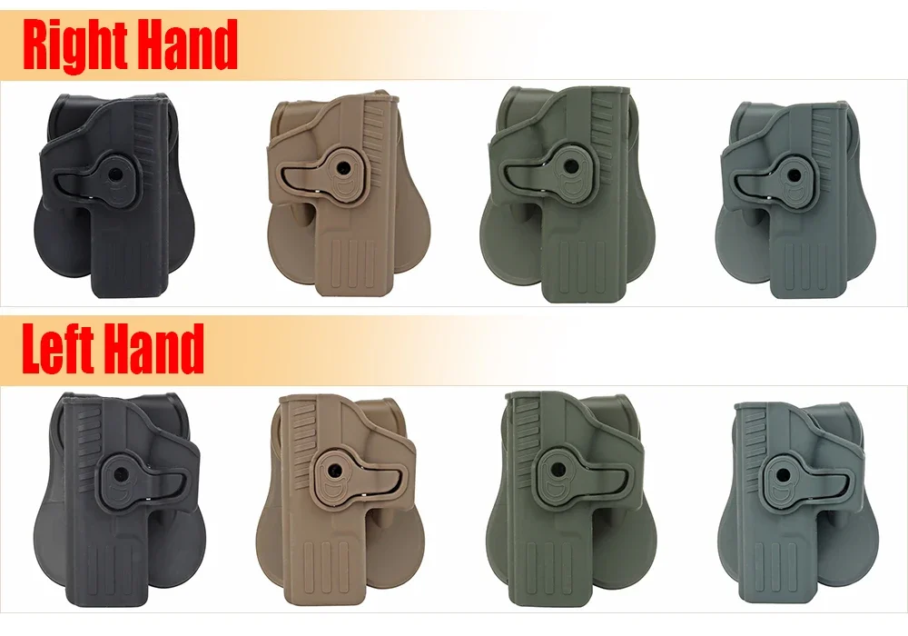 Description Picture 6 of itemLeft/Right Hand Glock Holster Case Gun Holster for Glock 17 19 22 26 31 Pistol Holsters Airsoft Hunting Case