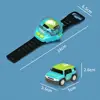 Rechargeable Remote Control Toy 2.4ghz Rc Mini Racing Vehicle Wrist Toy with Led Light for Kids Remote Control Car with for Boys 3