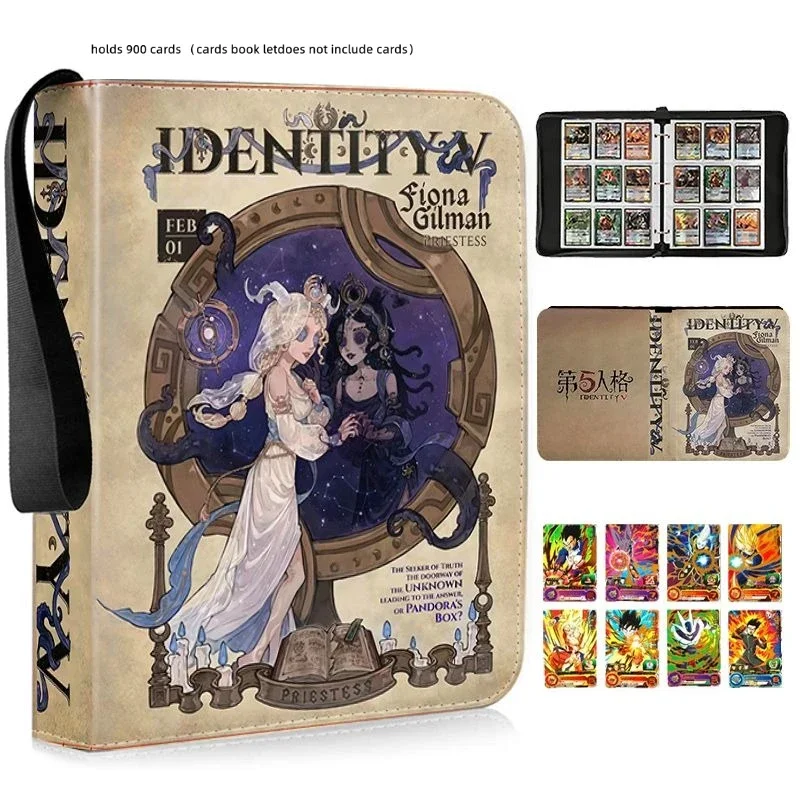 400pcs/900pcs Identity V Card Album Book Folder 4/9 Card Slots