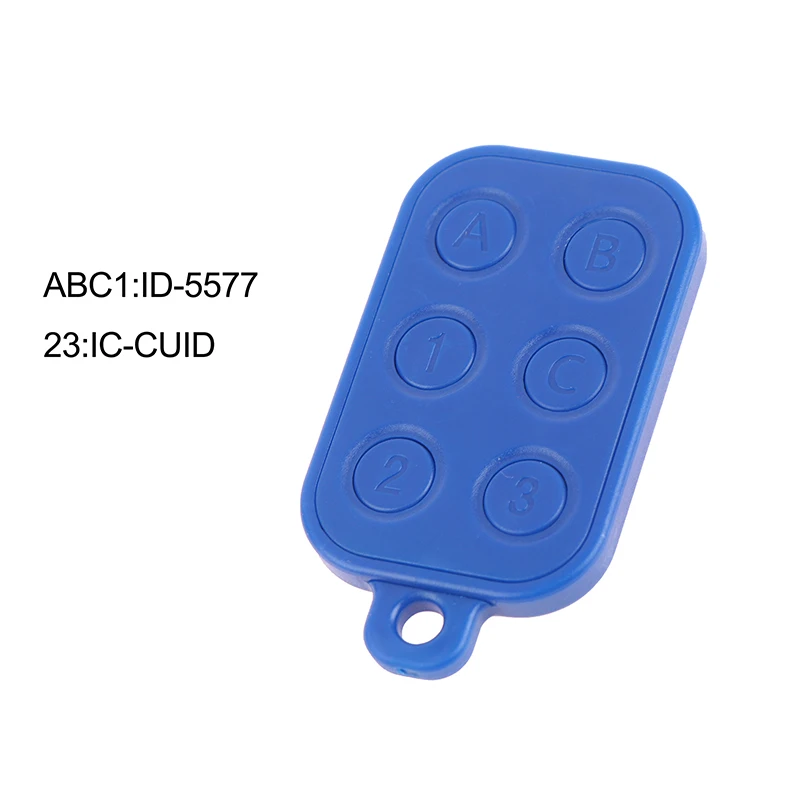RFID Multi-Purpose Keyfob Set with Writable and Changeable Card Features