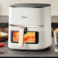 220V/Midea air fryer 5L home automatic oven multi-function non-stick touch micro steam tender baking 2