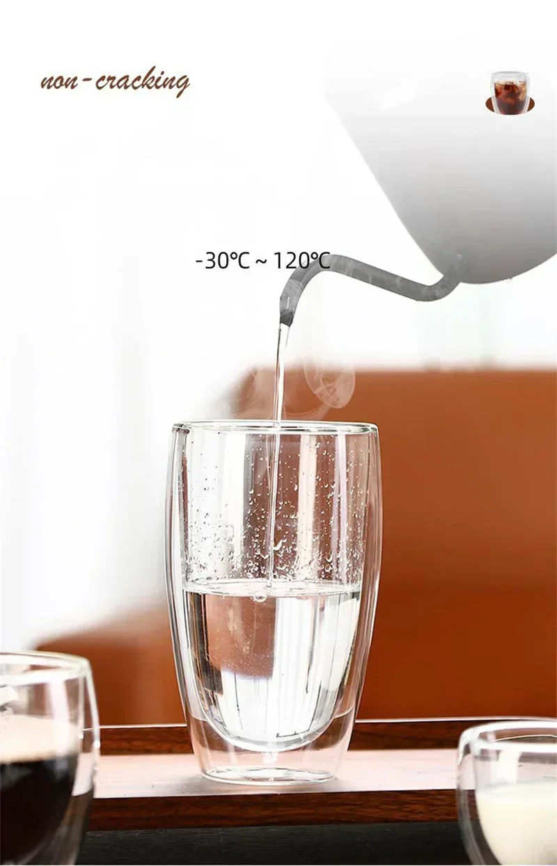 Double Wall Insulated Glass Cup 4