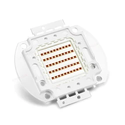 High Power LED Chip Light Beads - 730nm Far Red Infrared Emitter - 3W X 10PCS (2V)