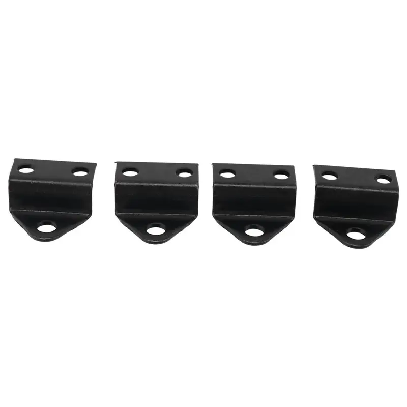 AEE1-4Pcs 1/10 리프 스프링 세트 1/10 D90 RC 크롤러 자동차 부품용 하이리프트 섀시 블랙