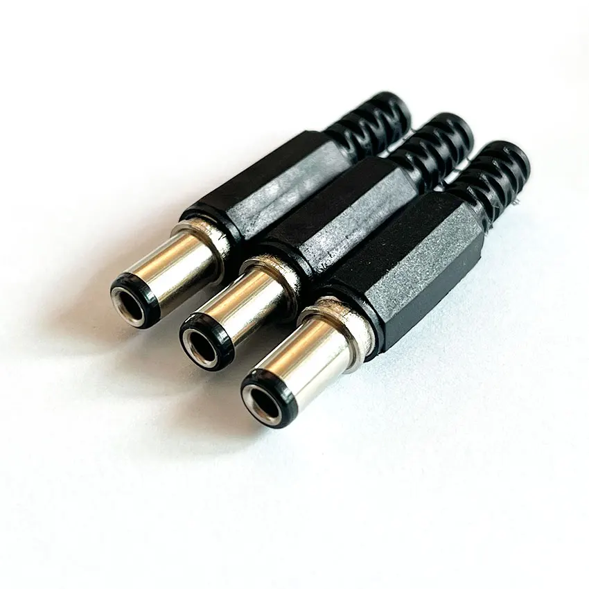 

1/3pcs 12V 3A 6.3x3.0mm DC Power Male Plugs Connector