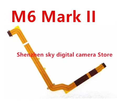 

New M6II Shaft Rotating LCD Flex Cable For Canon EOS M6 Mark II Digital Camera Repair Part Free Shipping