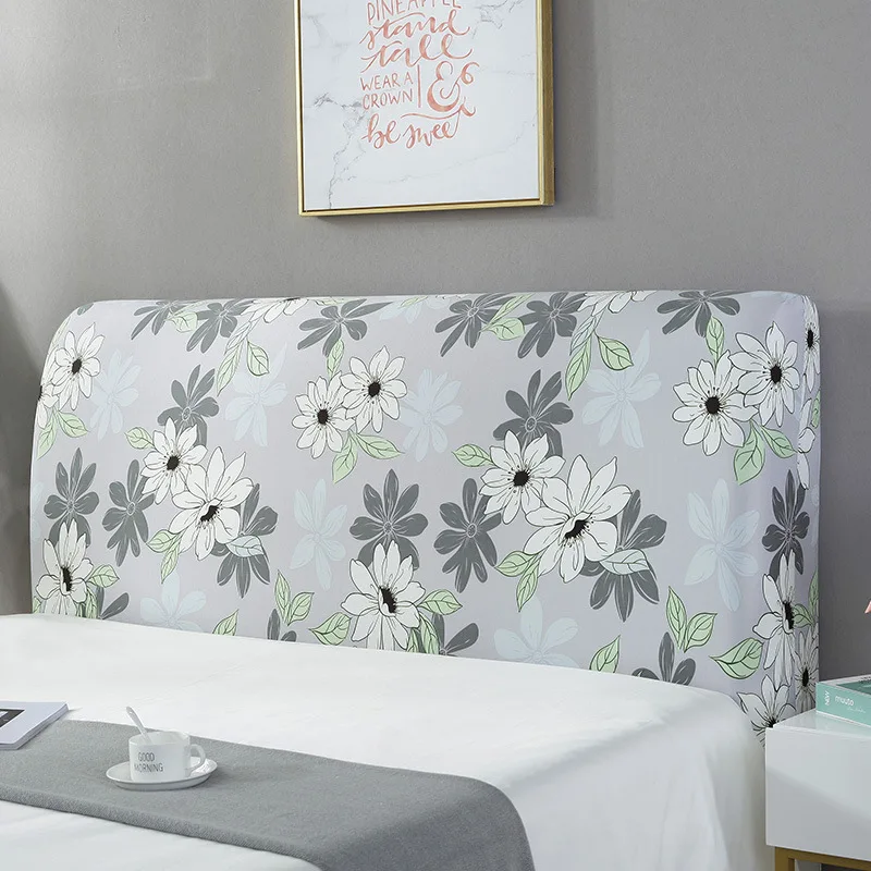 New Variety Elastic All-inclusive Cover Bed Head Back Protection Dust Cover Headboard bed headboard cover