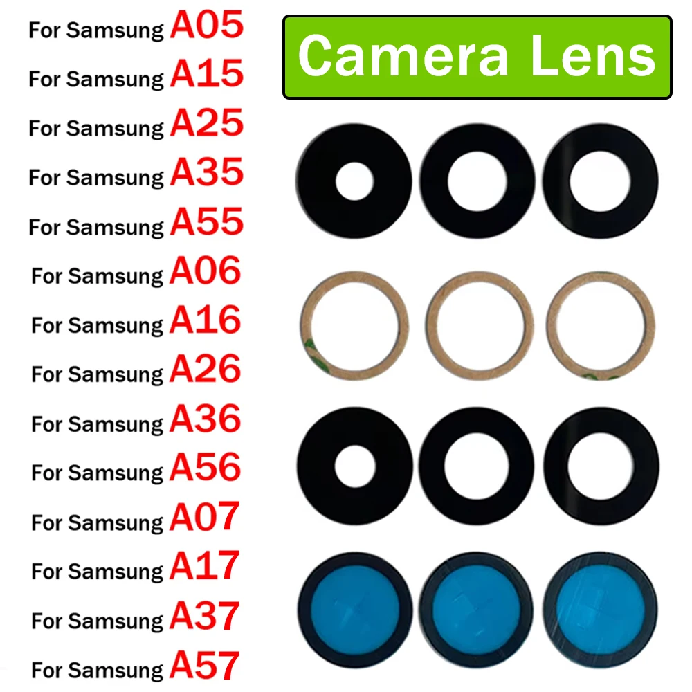 Premium Rear Camera Glass Lens with Adhesive