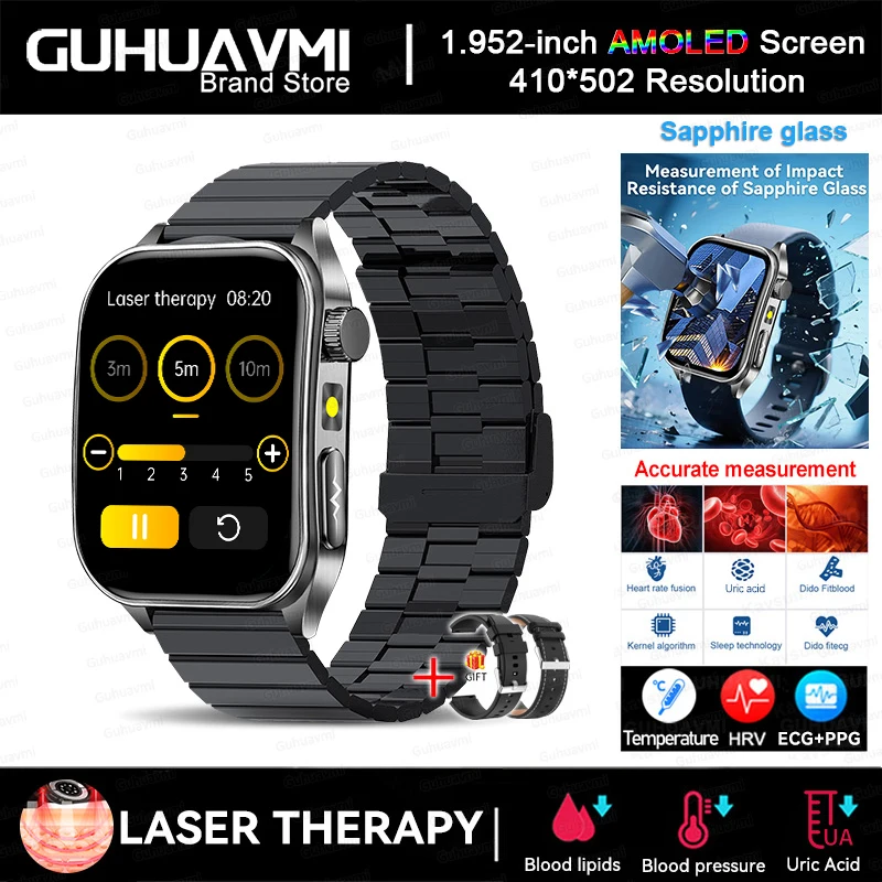 2025 AI-GPT Diagosis ECG Health Smart Watch Men Blood Pressure thumbnail 1