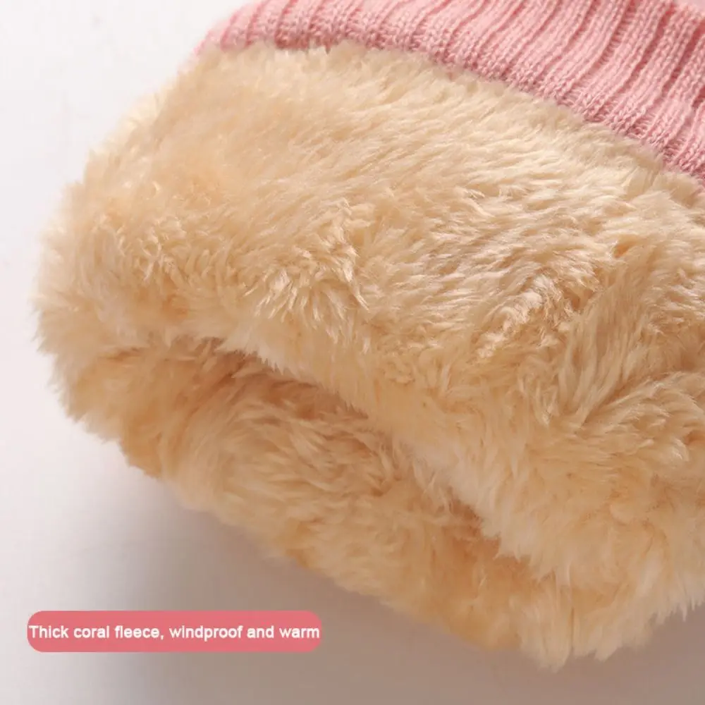 Children Ski Gloves Non-slip Windproof Sports Mittens Snow Snowboard Touch Screen Cycling Gloves Boys Girls Thick Warm