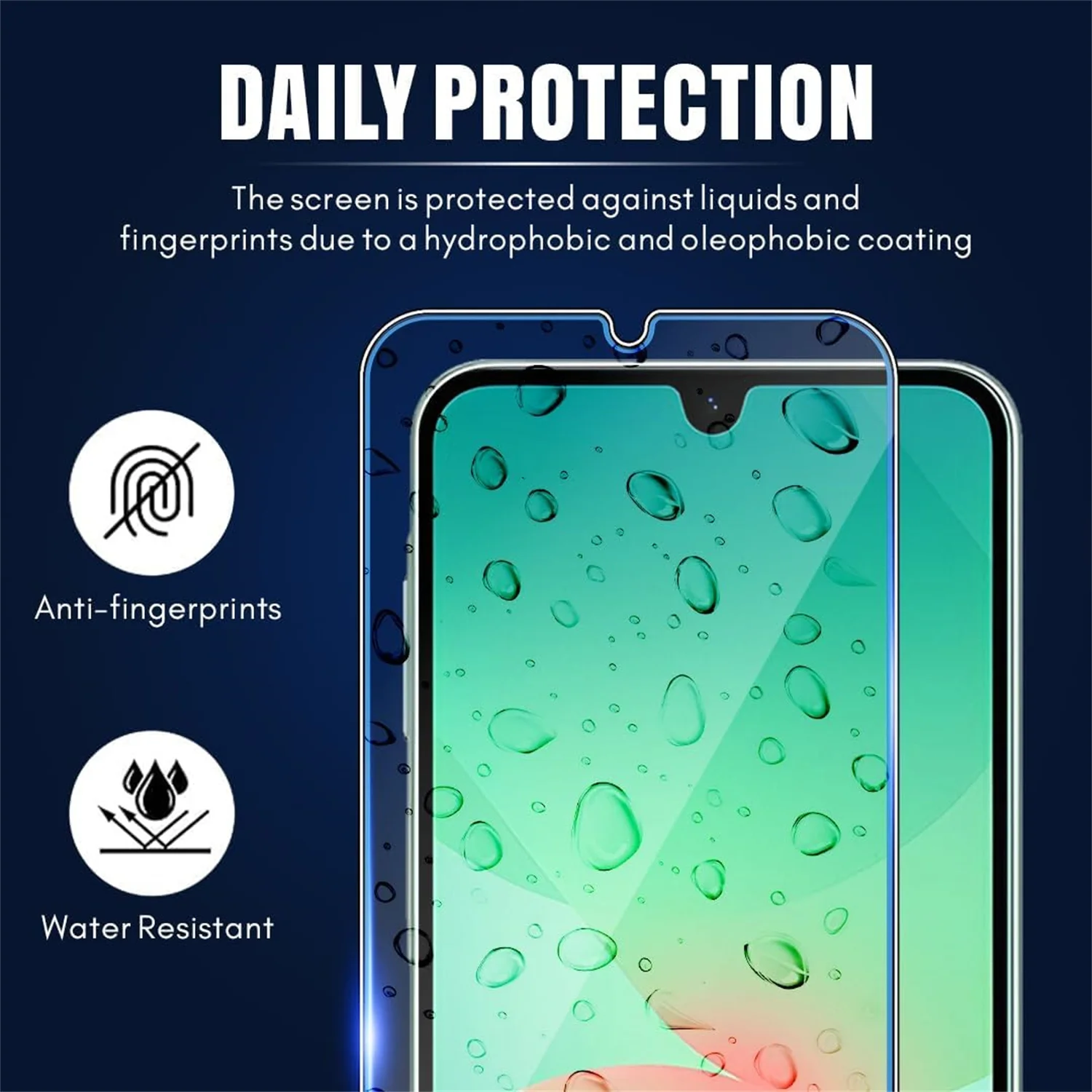 Premium Tempered Glass Screen Protector for Smartphones (1 to 4 Pack) - 6.7 Display