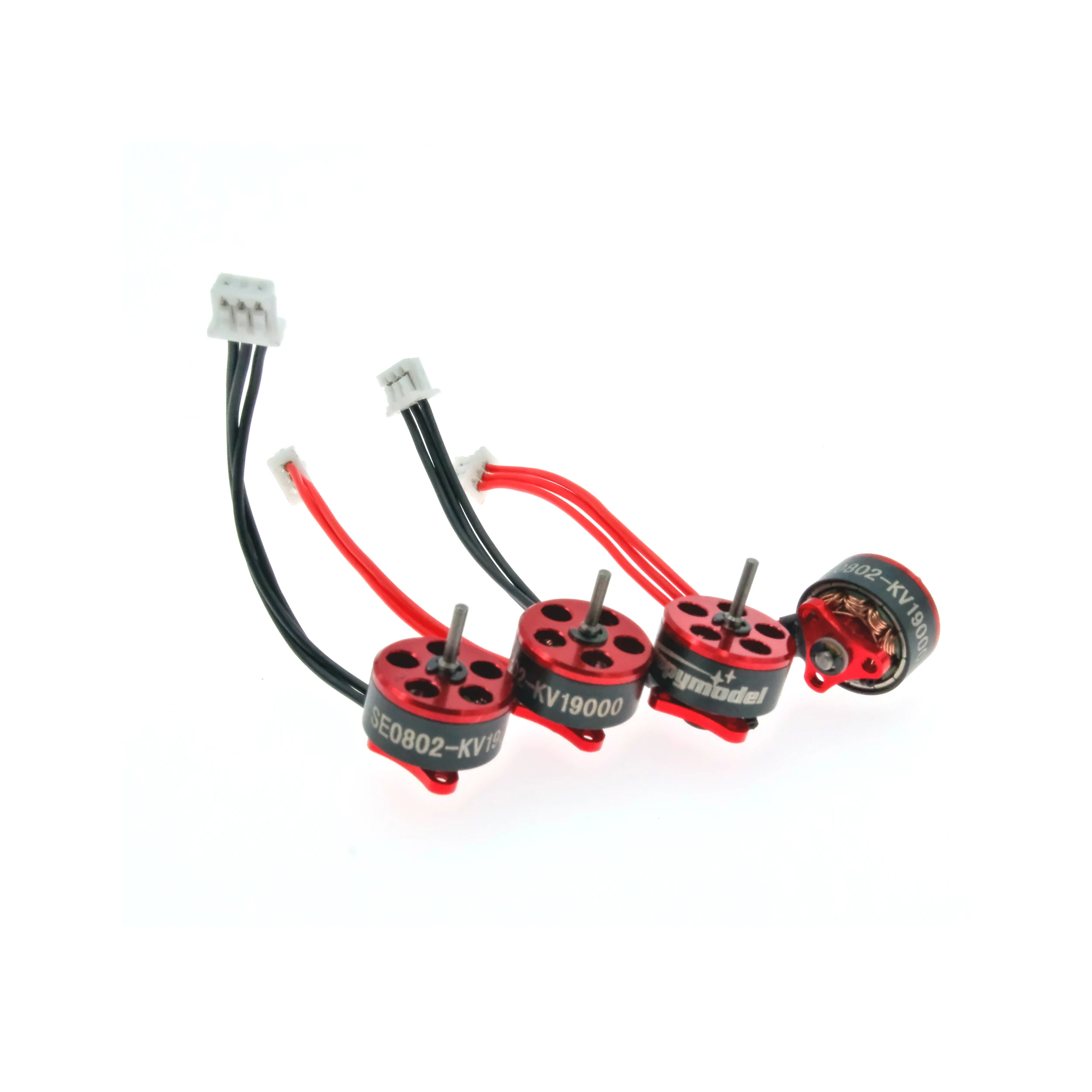 Moteur brushless micro FPV 14000KV à 25000KV monté sur un drone TinyWhoop, prêt pour le vol.