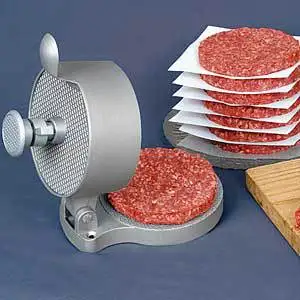 Meatloaf burger pressed small household burger machine hamburger patty pressure thickness adjustable pressing meatloaf machine