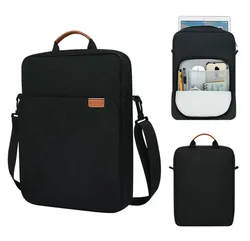 Versatile Lightweight Waterproof Tablet Shoulder Bag with Full Coverage - iPad Pro (12.9 - inch) (Black)