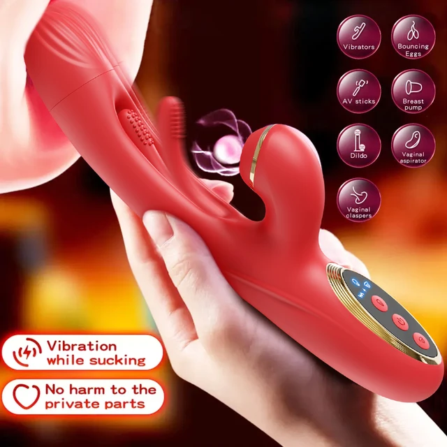 Tapping Flapping Vibrator für Frauen Klitoris Clit Sucker Stimulator Leistungsstarke Sex Spielzeug Frau Weibliche Kaninchen Saugen Vibratoren 1