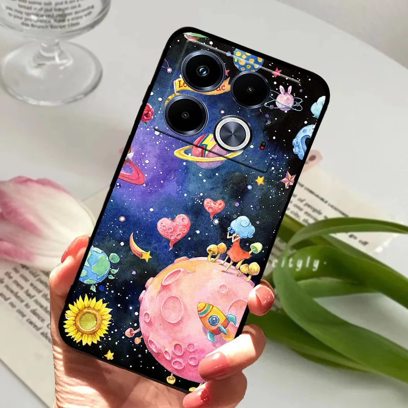 Animal Silicone Soft TPU Back Cover Protective Case
