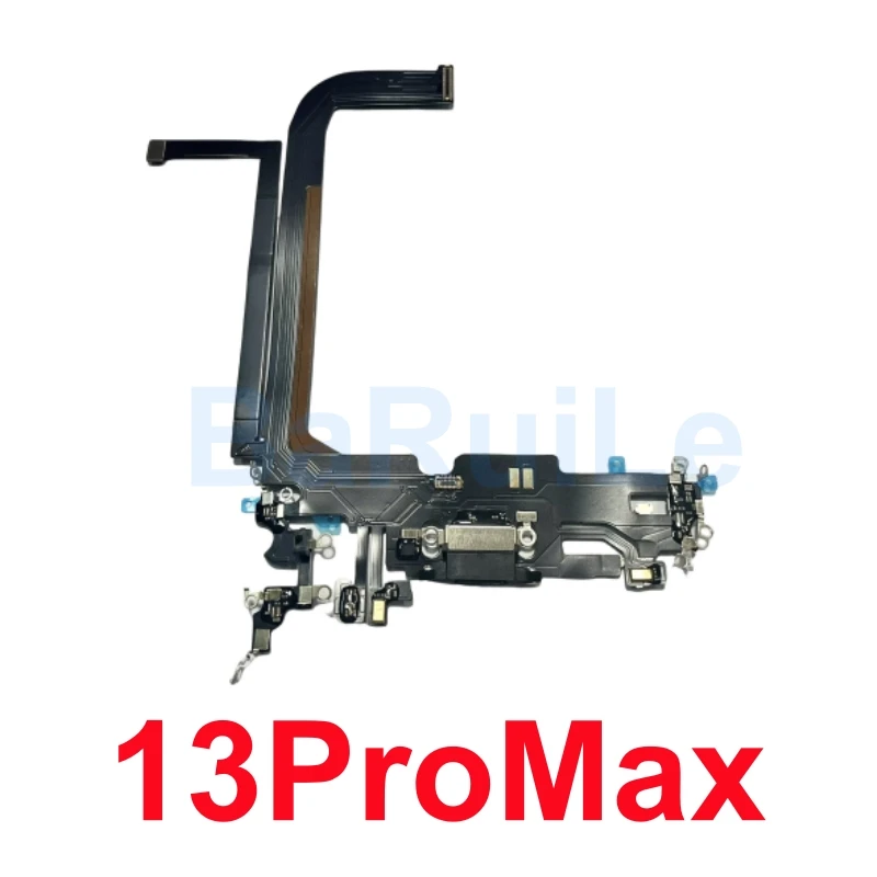 USB Charging Port Flex Cable with Microphone and Audio Jack
