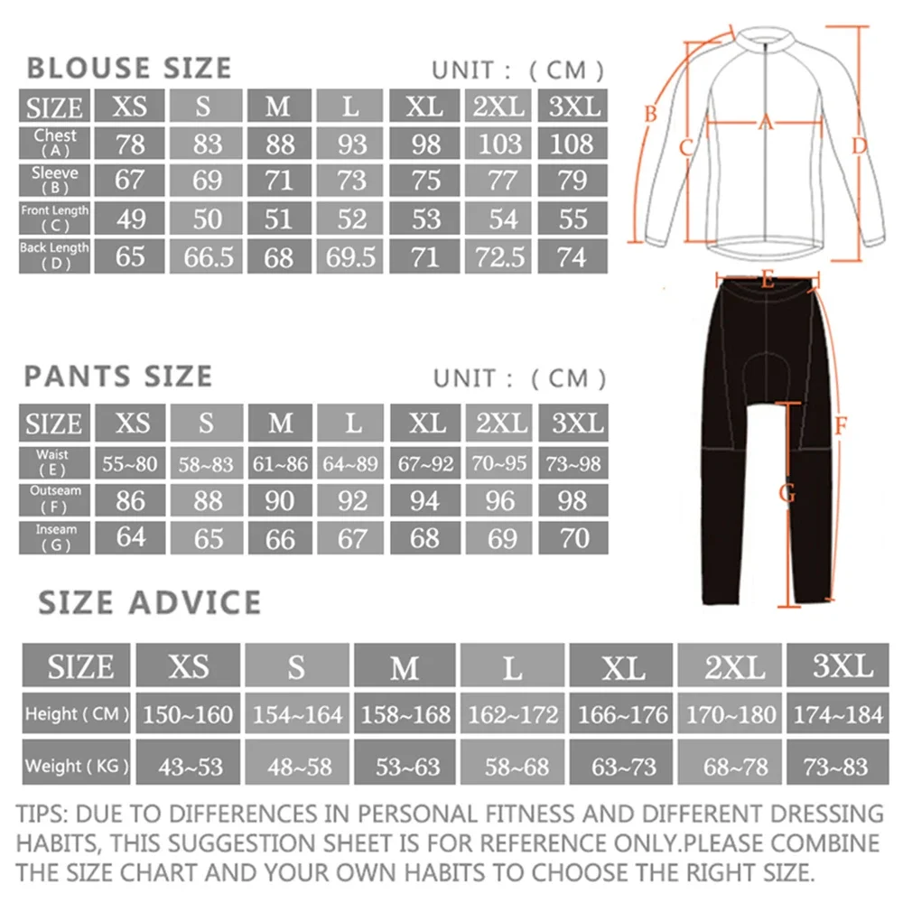 2025 Raudax Women Long Sleeve Jersey Pure Dye Coral Winter Cycling Clothing Outdoor Riding MTB Ropa Ciclismo Velveteen Bike Set 6