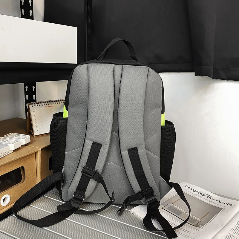 Male Women Transparent College Backpack New Boy Girl Laptop School Bag Trendy Ladies Backpack Fashion Female Men Travel Book Bag