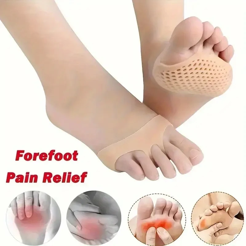 Silicone Forefoot Insoles Womens Foot Protectors