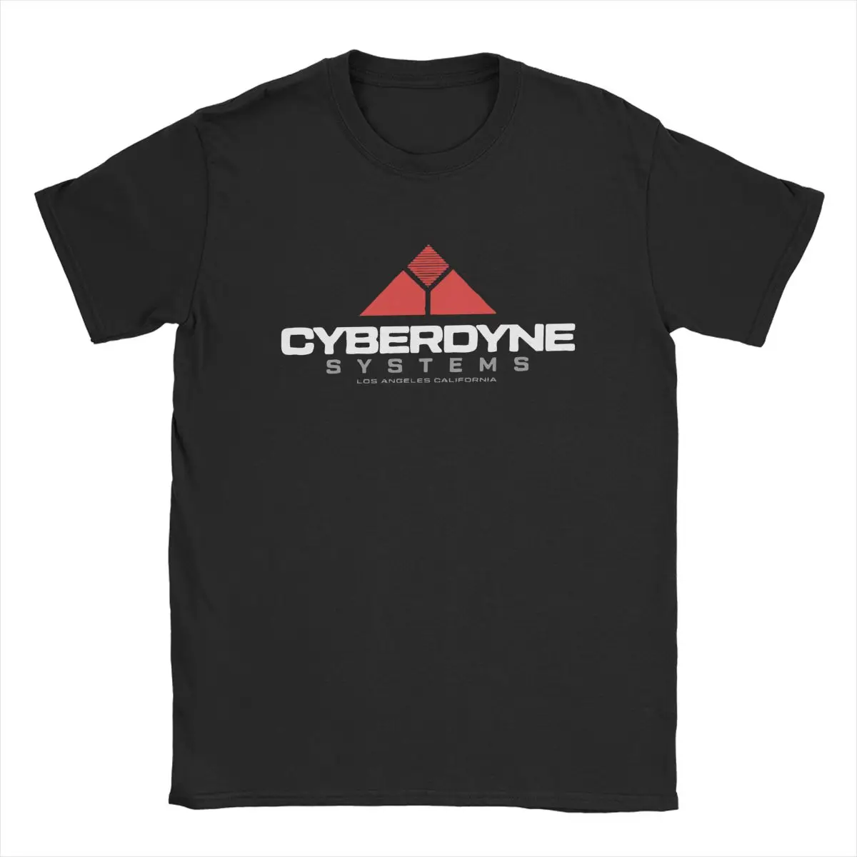 

Terminator Cyberdyne Systems T Shirt Men's Cotton Awesome T-Shirt Arnold Schwarzenegger Holidays Tee Shirt Short Sleeve Clothes
