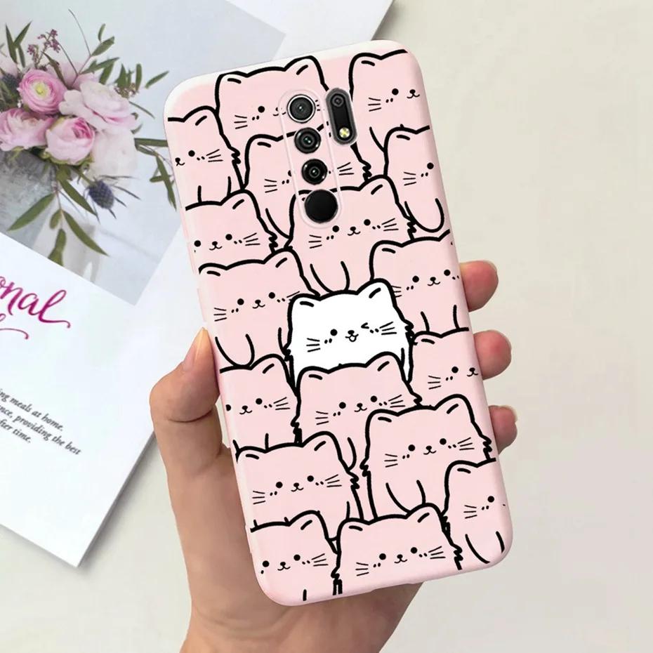 Cute Animal Cartoon Phone Case - Candy Color Soft Silicon TPU Back Cover