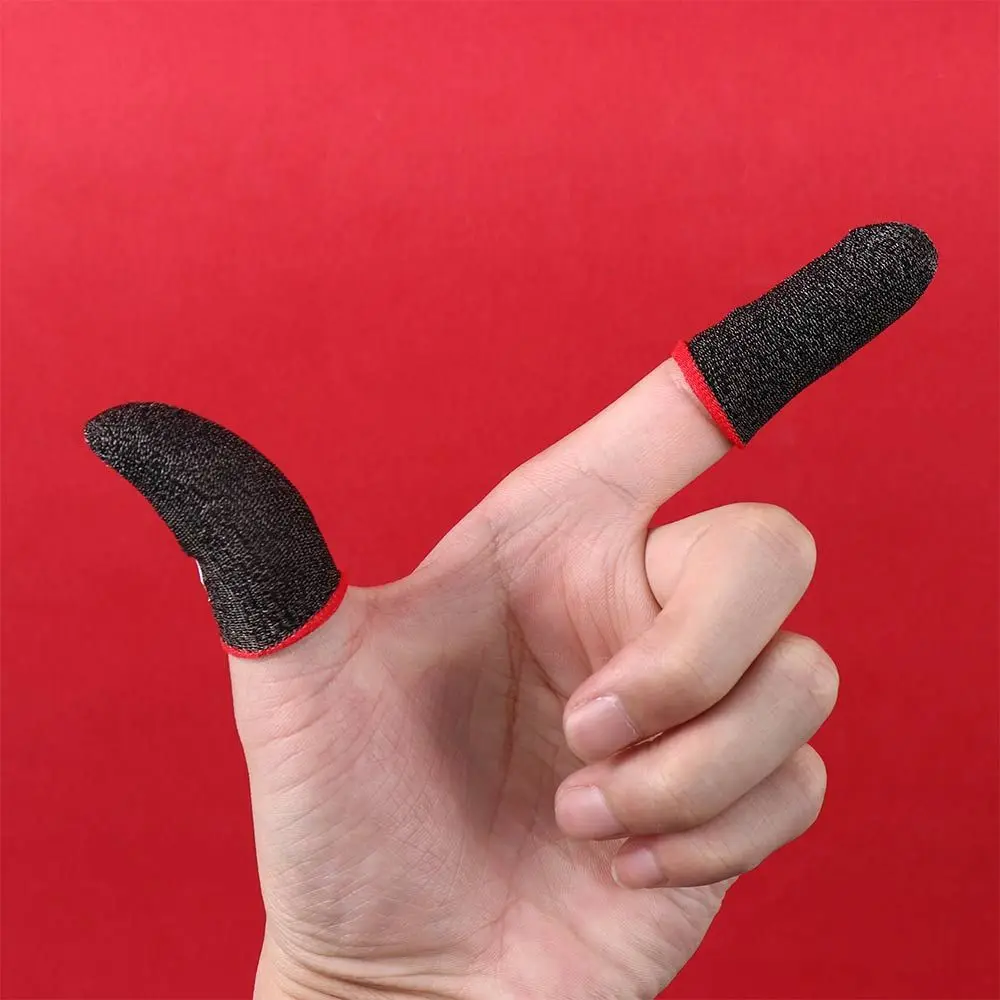 Gaming Fingertip Gloves - Sweatproof Luminous Touch Screen Sleeves