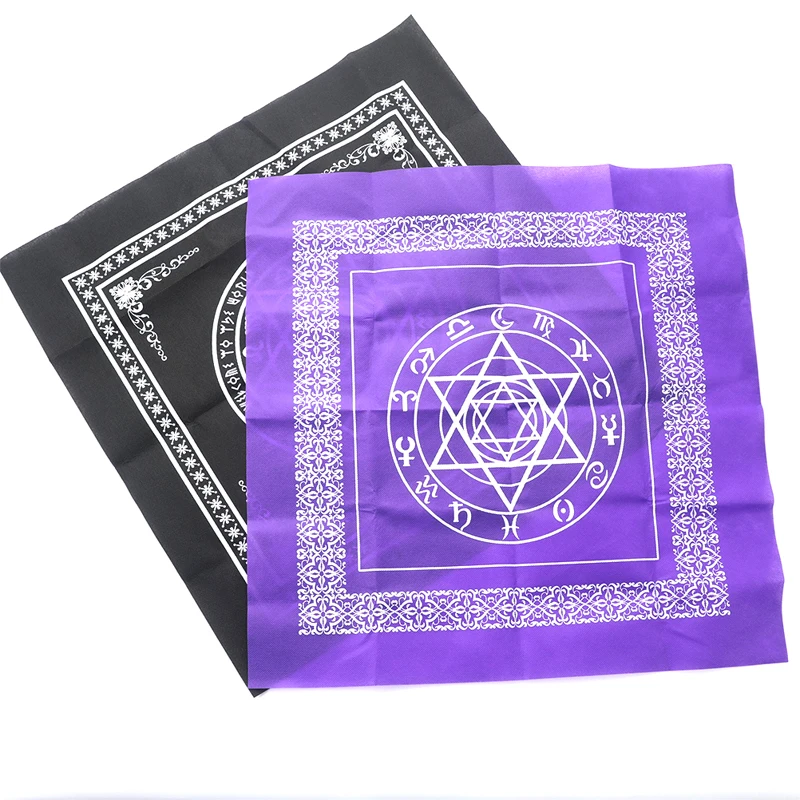 

Скатерть Таро гадания Таро карта Pad Magic Pentacle Runes Cloth