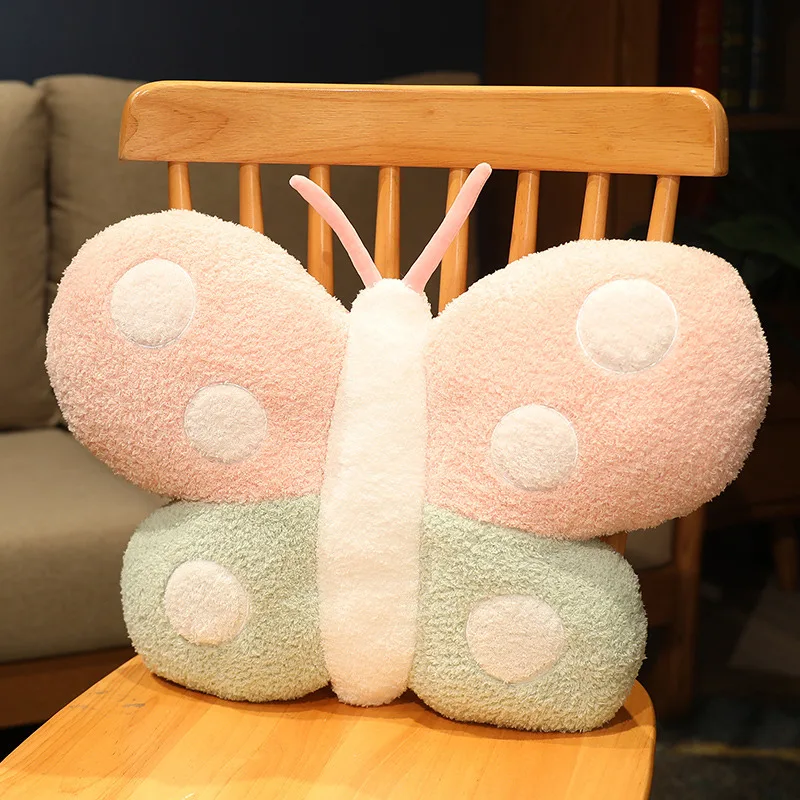 50cm Simulation Plush Toys Pillow Butterfly Bee Insects Cartoon