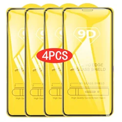 Premium 9D Tempered Glass Screen Protector - 2/4 Pack for 2 PCS (For iPhone 13 Pro)